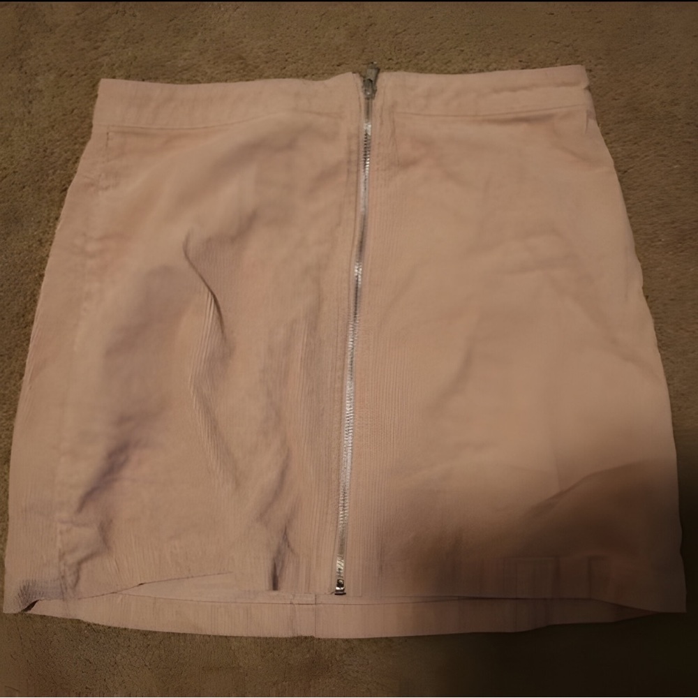 Art Class Tween Size XXL 18  (girls) corduroy pink zippered skirt